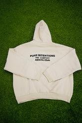 bone white active hoodie