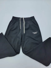 Smoke grey active fleece pants