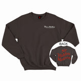 Sweatshirt - Brown / Red Back
