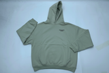bone white active hoodie