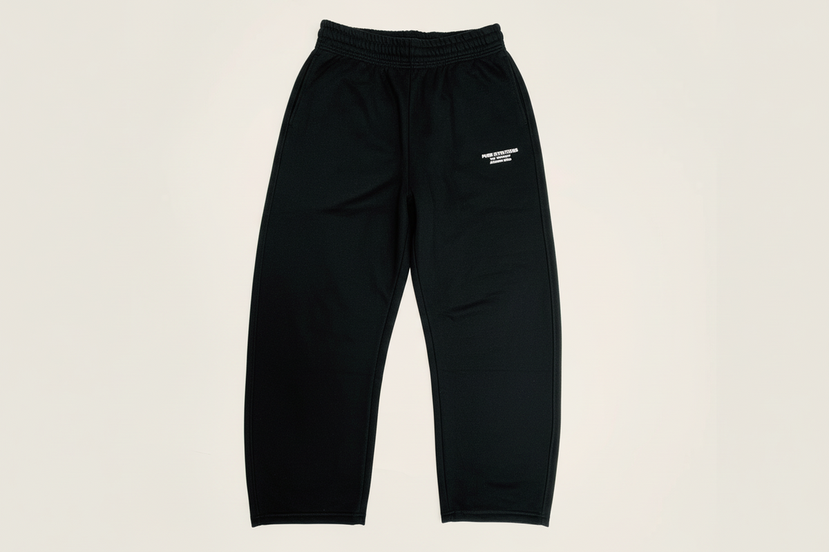 black active sweatpants