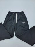 Smoke grey active fleece pants