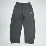 Smoke grey active fleece pants