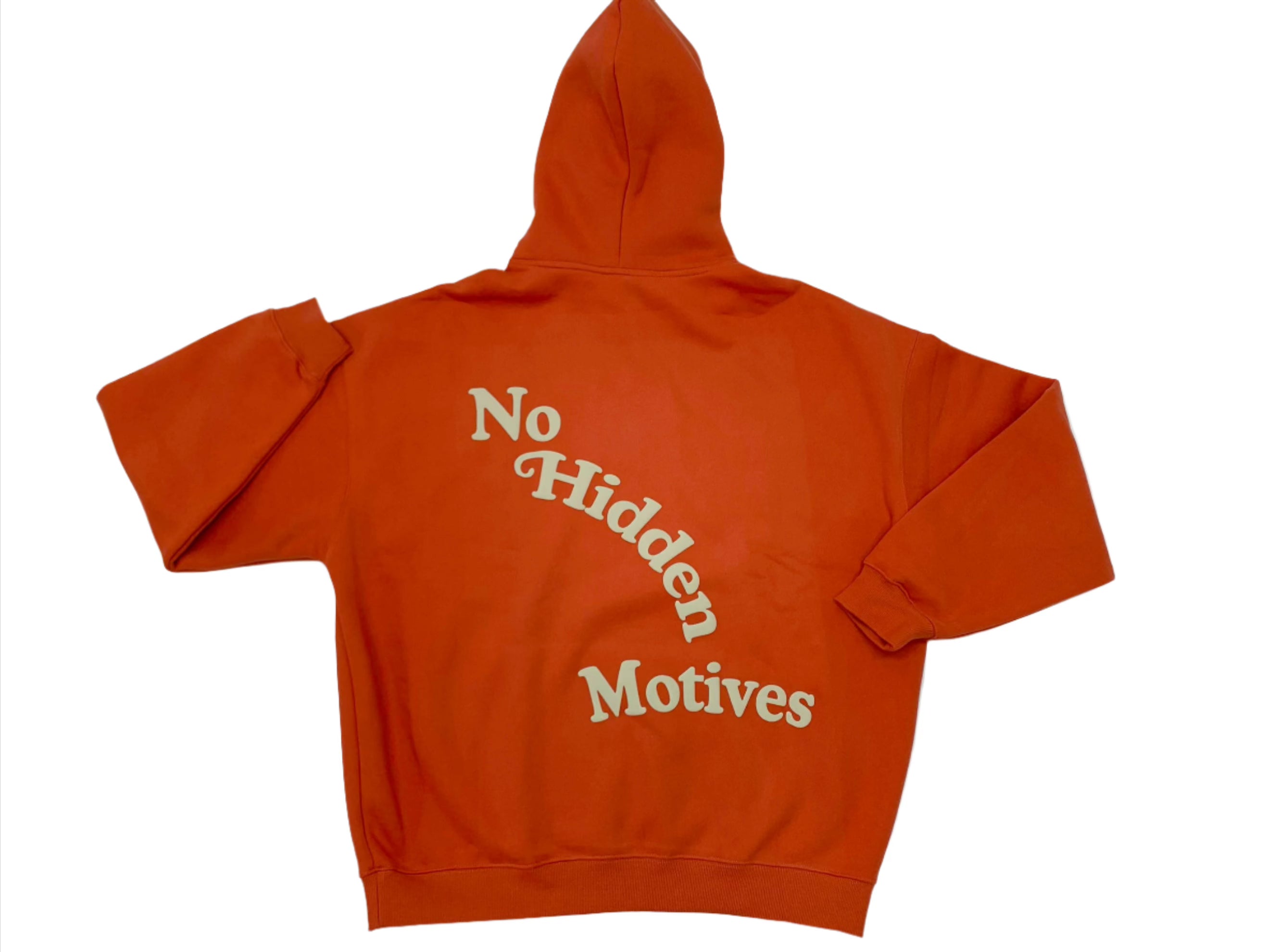 Hoodie Sweatshirt - Burnt Orange