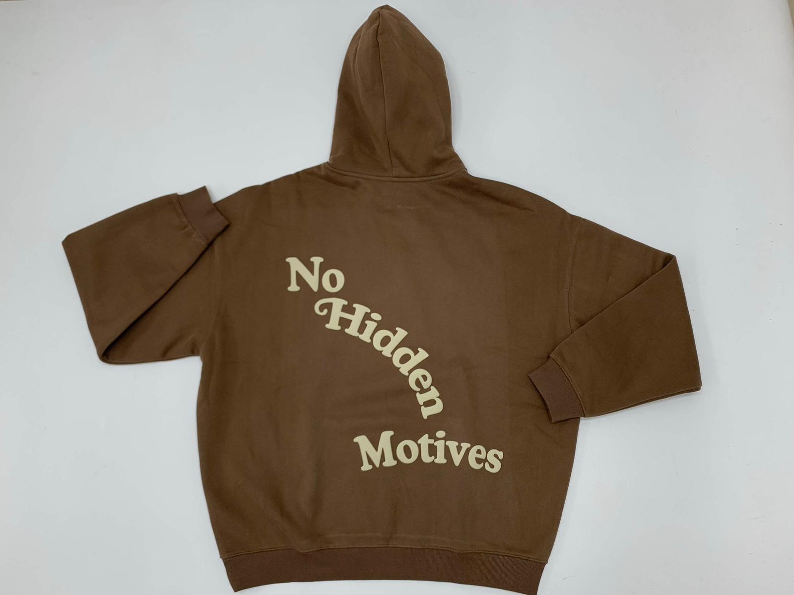 Hoodie Sweatshirt - Brown