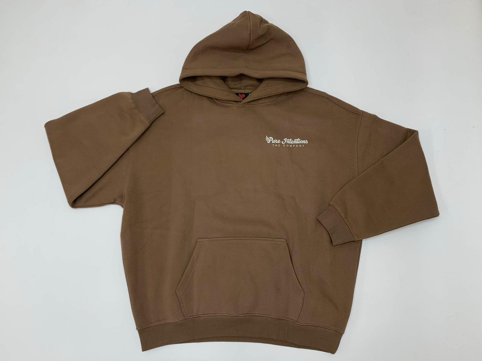 Hoodie Sweatshirt - Brown